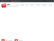 Tablet Screenshot of hrkafrica.com